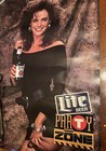 Retro 80s Miller Lite Beer Bottle Party Zone Girl Model Black Dress Poster 20x30