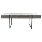 Safavieh Tristan Rectangular Modern Coffee Table   Black  