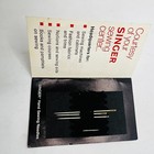 1973 Singer Sewing Machine Co Gift Hand Needles Ephemera