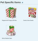 Webkinz Peppermint Puppy Hm467 Rare Retired Xmas Candy Cane Dog Virtual Code Msg