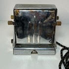 Vintage Heatmaster Two Slice Chrome Upright Toaster 1972