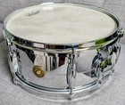 Gretsch G4168 Usa Custom 6x13  Chrome brass Snare Drum Upgraded unused Truetone
