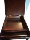 Vintage The Bombay Company Wooden Lap Desk  Stationary Writing Box  Vgc