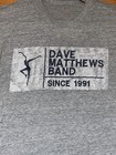 Dave Matthews Band Since 1991 Graphic T Shirt Gray Sportiqe Band Tee