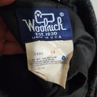 Vtg Woolrich Malone Heavy Wool Hunting Pants Men s Gray Red Stripe Usa