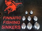 Lead Fishing Sinkers weights Egg Sinkers 10lbs Pick Your Size 