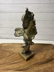 Antique French Art Nouveau Lady Mini Sculpture  a 
