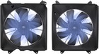 2pcs Ac Condenser Radiator Cooling Motor Fan For 2013-2017 Honda Accord Touring