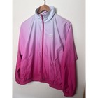 Adidas Primegreen Pink Trefoil Bomber Track Windbreaker Jacket Women   s Small