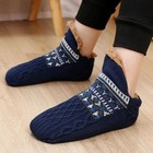 Winter Fuzzy Slipper Socks Women Men Coral Fleece Non Slip Warm Cozy Home Socks