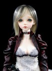 Leekeworld Dollga  francie  Art Wig Dual Color Doll Wig Size 8-9  For Bjd Sd13
