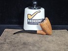 Stunning  Anne Julie Straight Grain Pickaxe Danish Estate Pipe