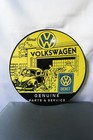 Volkswagen Genuine Parts   Service     Werkstatt Metal Sign     50 Cm  19 7    