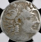 57bc-13bc Silver Tetradrachm Philip Philadelphus Antioch Roman Rule Ngc Graded