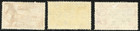 Turks And Caicos Set Scott  108 110 114  Sg 224 226 230  1950  Used  Kgvi
