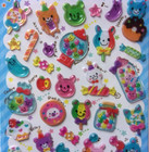 Candy Pop Animal Bear Rabbit Pvc Sticker Sheet Japan Onoeman