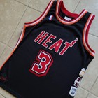 Dwayne Wade Miami Heat Mitchell And Ness Authentic Legacy Jersey
