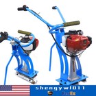 4-stroke 900w Concrete Vibrator Gas Power Screed Cement Gasoline Engine Top
