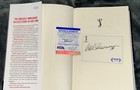 Signed Arnold Schwarzenegger Book Total Recall Terminator Hc Autograph Auto Psa