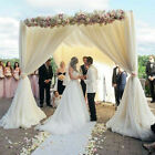 4 Post 10ftx10ft Diy Adjustable Party Wedding Backdrop Stand Canopy Tent Chuppah
