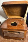 Vintage Antique Tube Radio Wood Case Housing Only No Components Zenith  Philco 