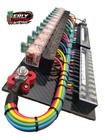 Race Car Fuse relay Panel Board 12 Circuits Color Coded Wiring Usa Made