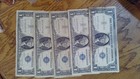 Lot Of 25 Circulated  1 One Dollar Silver Certificate s  003 