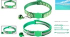 Adjustable Reflective Cat Collars With Breakaway Buckle - 2 Pack For Kittens