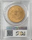 1863-s  20 Gold Liberty Pcgs Au58 Gold Double Eagle Civil War Gold 33254448