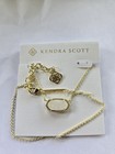 Kendra Scott Elisa Classic Pendant Necklace White Opal