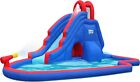 Sunny   Fun Deluxe Inflatable Water Slide Park  blue 