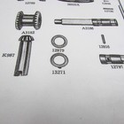 Vintage Nos Maytag Wringer Washer Part 13271 Washer W lug  Bevel Pinion  A  30