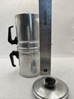 Vintage 1950s Neapolitan Flip Coffee Brewer Dripper Aluminum Made In Italy