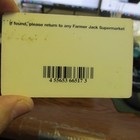 Vintage Celluloid Farmer Jack Bonus Savings Club Card - Exc 