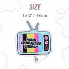 8pc Badge Reel Cute   Cute Retractable Badge Holder Id Clip Name Tag   Frog Mush