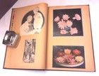 Antique Scrapbook W ephemera 11 5 x8 3 4  1920s To Mid Century Interesting