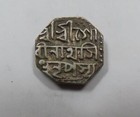 India Assam Gaurinatha Simha 1780-1796 Silver 1 2 Rupee Ex  Nicholas Rhodes