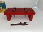 Vintage    little Mechanic    Toy Milton Bradley Circa 1940s Box Complete Great   
