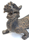 Vintage Chinese Pixui Feng Shui Dragon Resin Painted Reproduction Figure 9 