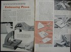 Embossing Press How-to Build Plans Emboss Scrapbooking
