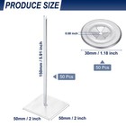 150mm Self Stick Insulation Pins 50sets 2in Self Locking Washers