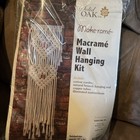 Solid Oak Inc Macrame Wall Hanging Kit  mwh002 - Make-rame Two Hearts
