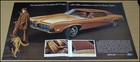 1970 Pauline Trigere Mercury Cougar 2-page Print Ad Car Auto Advertisement Vtg