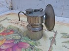 Justrite     Victor    Miner Carbide Lamp Nickel Plated    