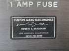 Custom Audio Electronics  cae  Bradshaw Foot Switch   Rack Gear  Vintage Guitar