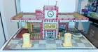 Vintage 1949 Superior Service Station T Cohn Inc  Frank Studios Tin Litho