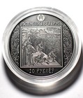 Belarus 20 Rubles Silver Mint Condition Coin 2016 Coa Scarina s Way Padua  141