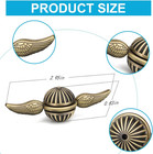 Brass Fidget Spinner Orb Anxiety Toy  Stress Relief Spin Fidgets Hand Bearing Tr