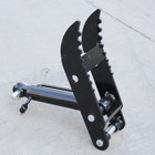 New Hydraulic Thumb Clip Clamp Attachment For 1-1 5ton Mini Excavators Usa Stock