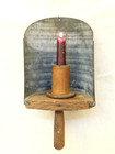 Antique Primitive Barn Grain Scoop Folk Art Candle Holder  Aafa